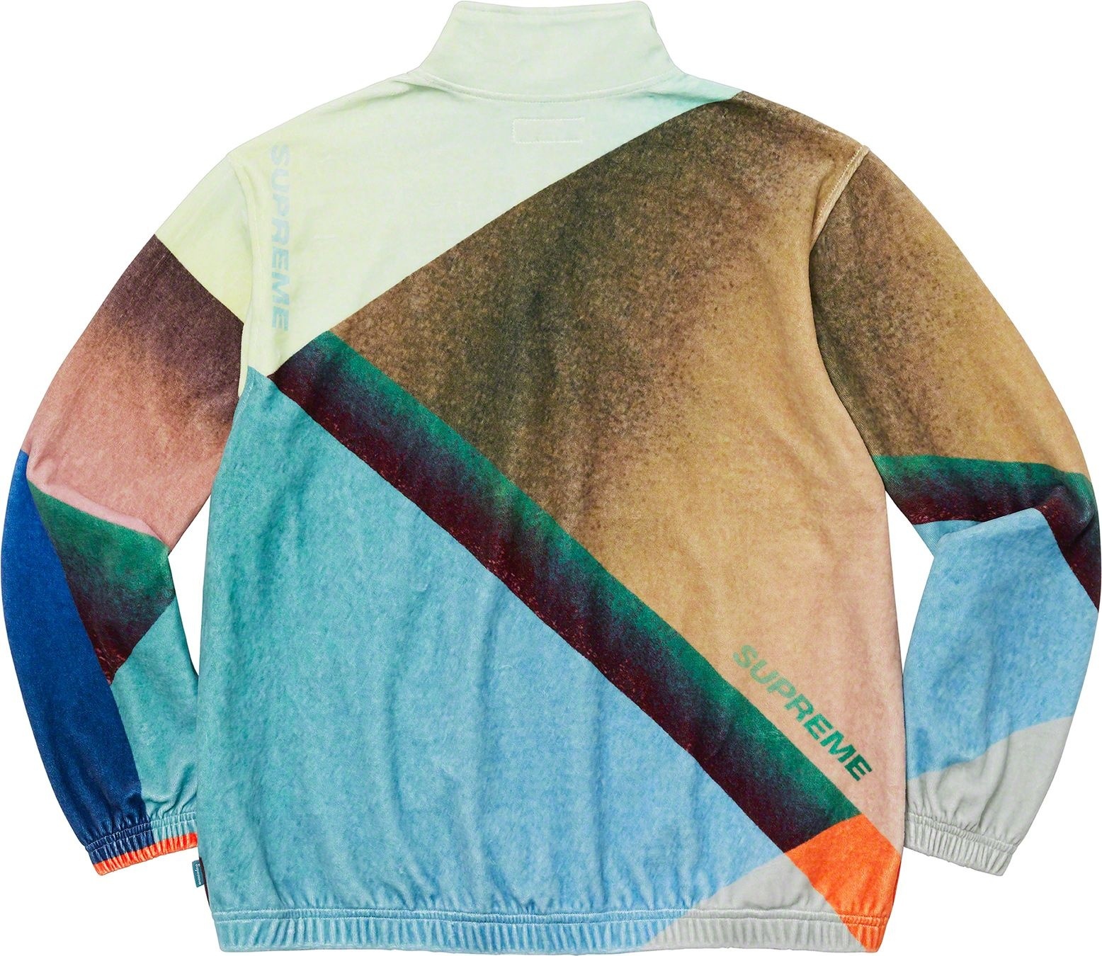 Geo Velour Track Jacket view 7